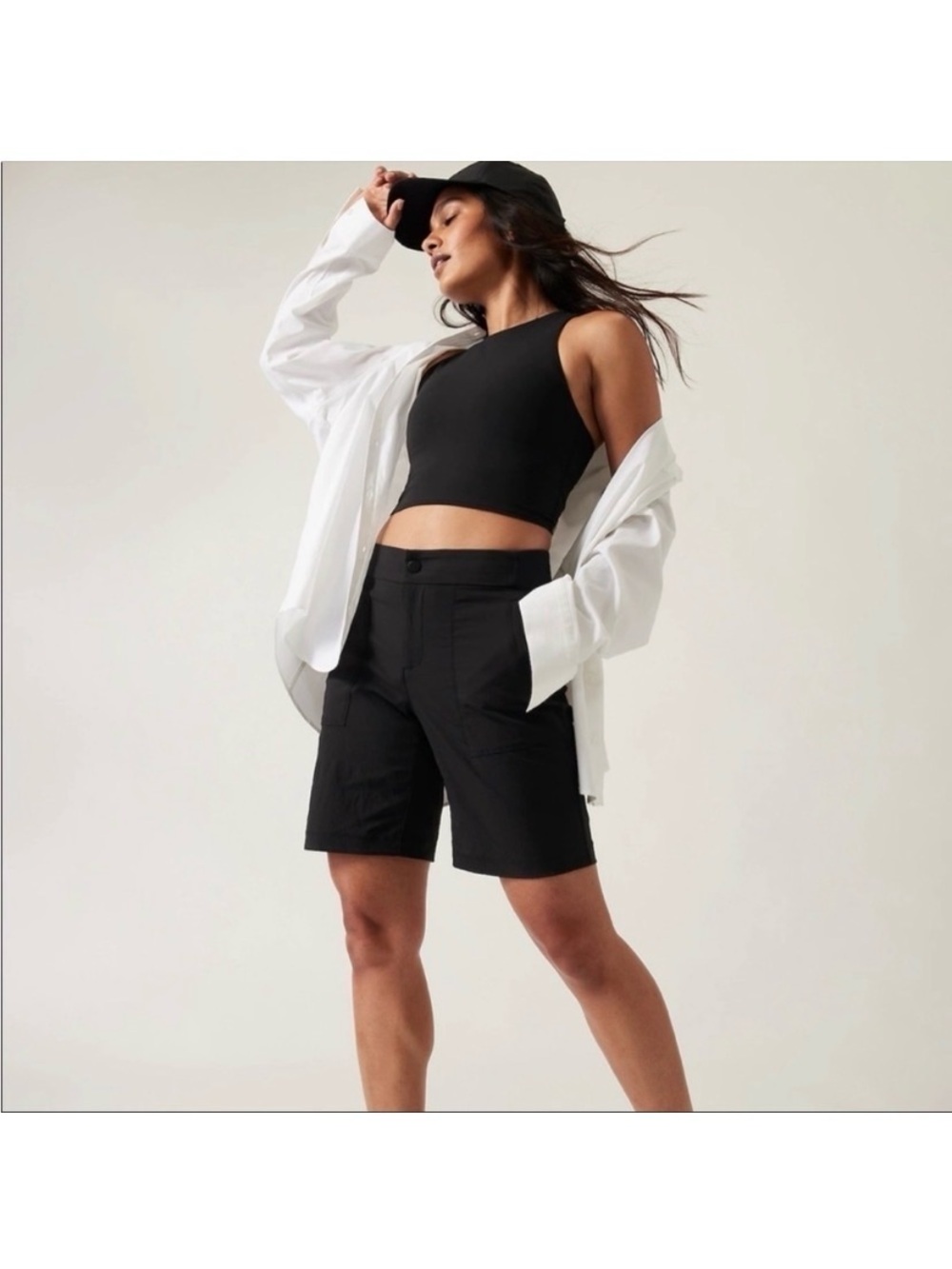 ATHLETA TREKKIE BERMUDA 2.0 / Black